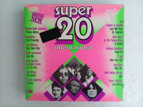 Schallplatte vinyl super - lp,,