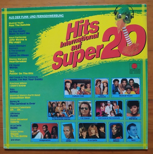 Hits international auf super - hits,