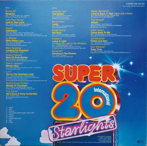 Various super 20 - -,