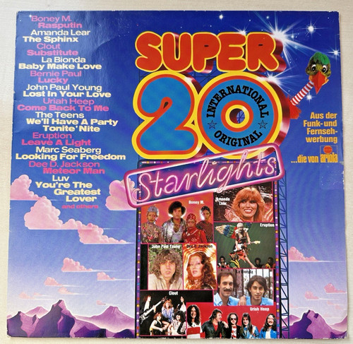 Vinyl super 20 starlights - lp,
